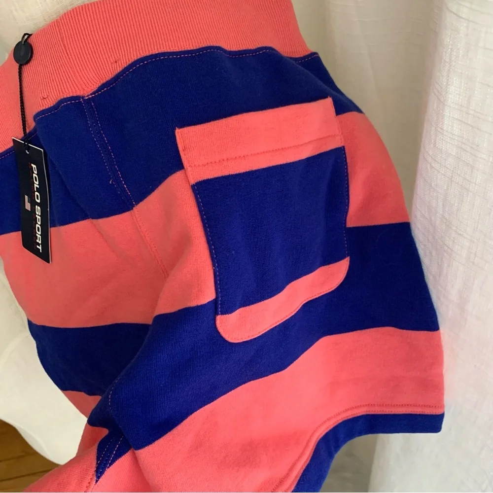 Ralph Lauren Stripe Shorts Sweatpants - Picture 5 of 10